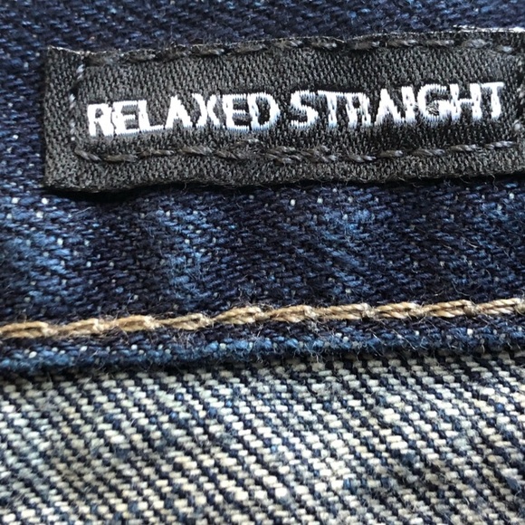 Calvin Klein Dark Jeans. 34x33 - Picture 6 of 8